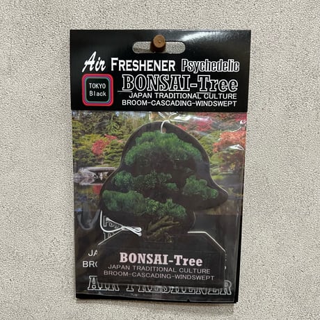 エアフレッシュナー　AIR FRESHENER　【BONSAI Tree】