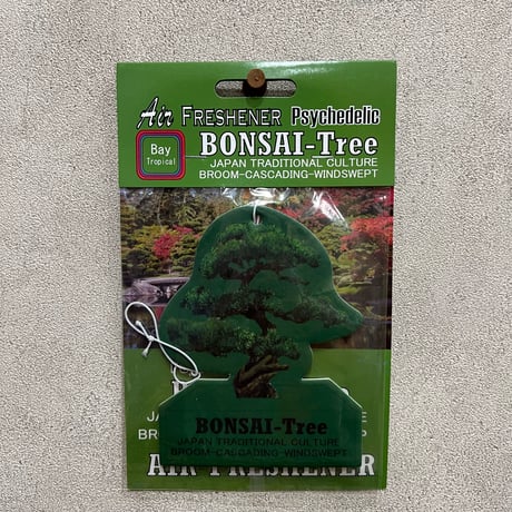 エアフレッシュナー　AIR FRESHENER　【BONSAI Tree】