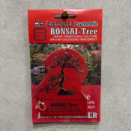 エアフレッシュナー　AIR FRESHENER　【BONSAI Tree】