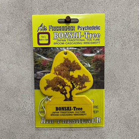 エアフレッシュナー　AIR FRESHENER　【BONSAI Tree】