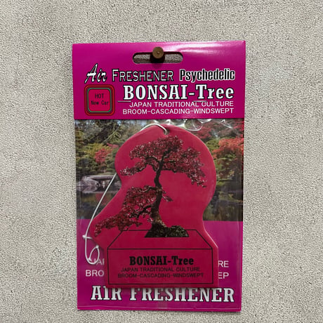 エアフレッシュナー　AIR FRESHENER　【BONSAI Tree】