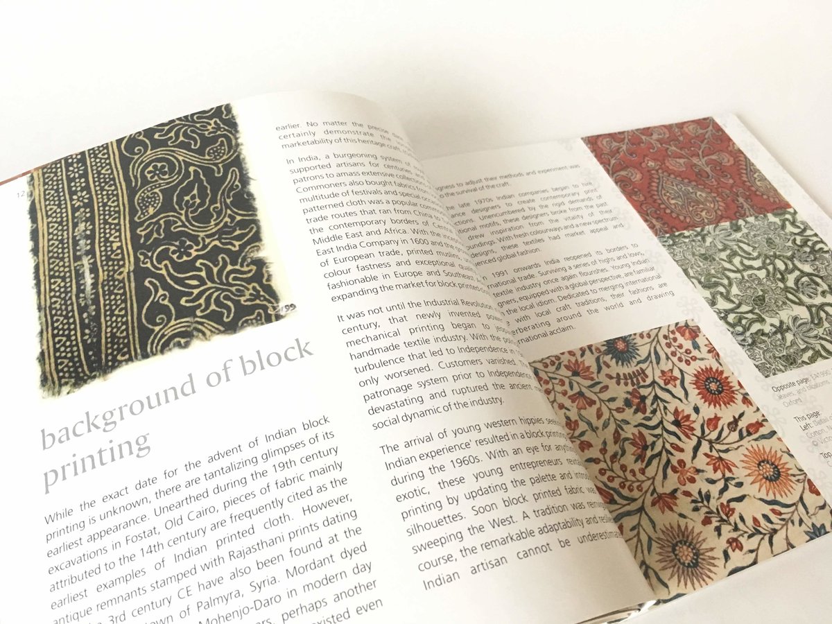 hand blockopedia ブロックプリントの本 | 南インドまちかど雑貨店
