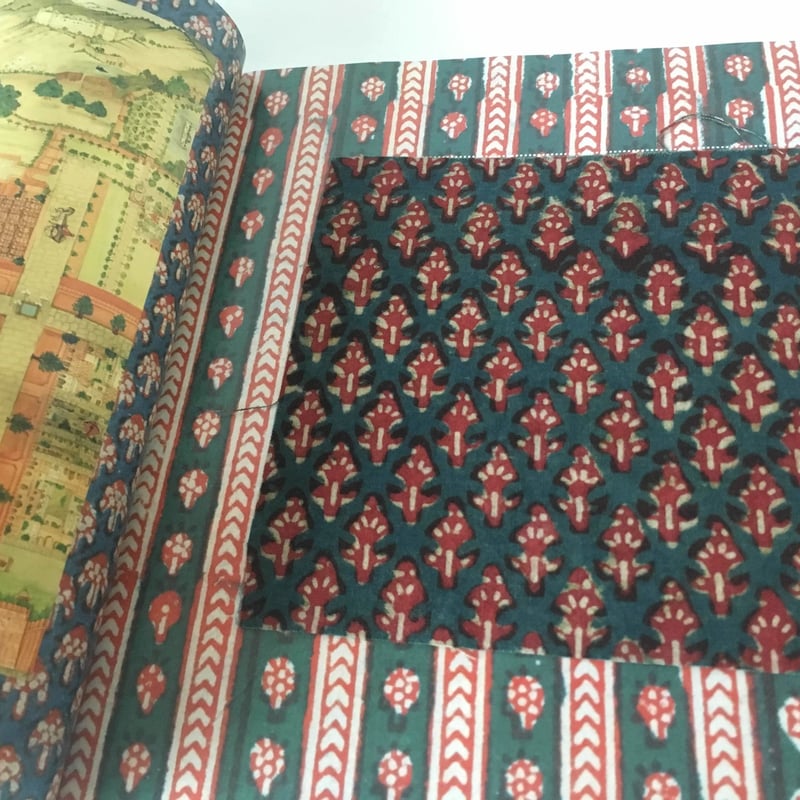 絵画 アンティーク ハンドメイド　インド　　マディー シンブロックプリント 絵画 アンティーク ハンドメイド インド マディー シンブロック