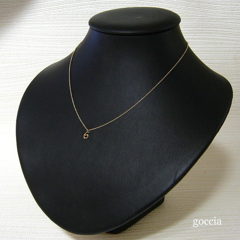 数字の 6のペンダント。ネックレス付き（K18ゴールド） | 結婚指輪と