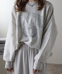 outline logo sweat