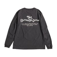 【Vintage  1950's model】Glitch Oil Japan Long-sleeved T-shirt