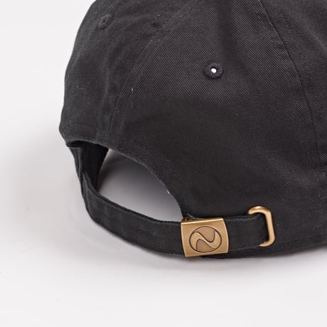 Lack of common sense CollegeLogo Baseball LowCap 【black】