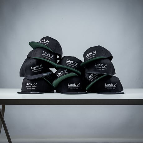 Lack of common sense  Logo cap
