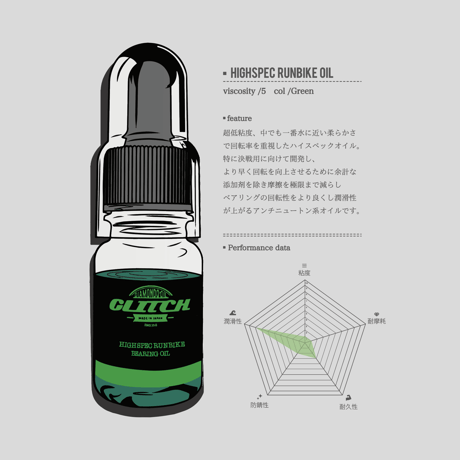 High spec bearing runbicycle oil