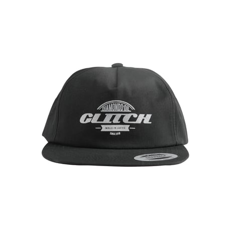 Lack of common sense  classic 5 panel GLITCH LOGO cap 【Black】