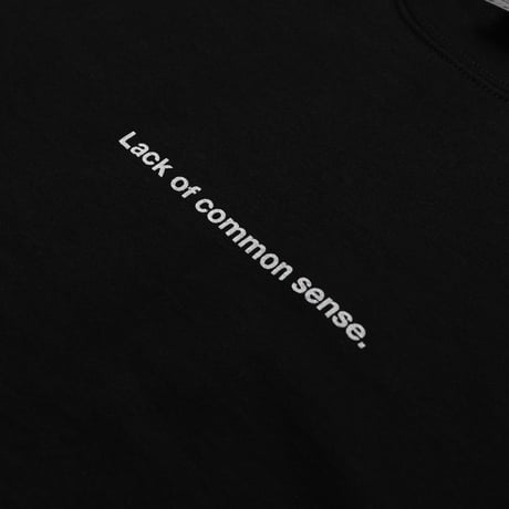 Lack of common sense. Horizontal Over size sweat