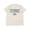 Address Design T-shirt 【natural】Front Mark Ver.
