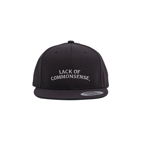 Lack of common sense CollegeLogo cap