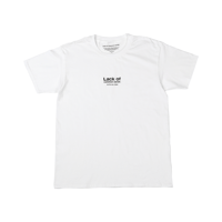 Lack of common sense Logo T- shirt【 White 】