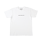 Lack of common sense Horizontal Logo T- shirt【 White 】