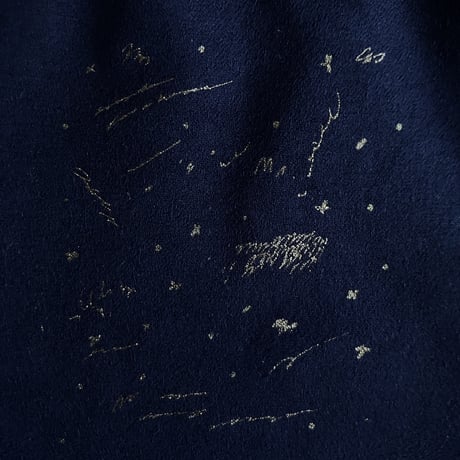 星降りの巾着ポーチ
