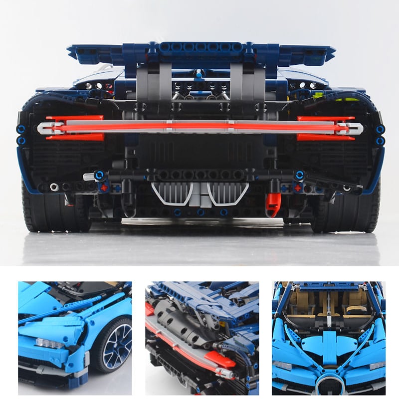 テクニック 42083 Bugatti Chiron 組み立てモデル