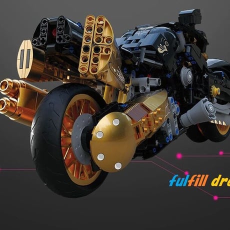 レゴ 互換品 近未来バイク デザイン フェンリル 風 テクニック スポーツバイク スーパーバイク レース クリスマス プレゼント おもちゃ ブロック 互換 知育玩具