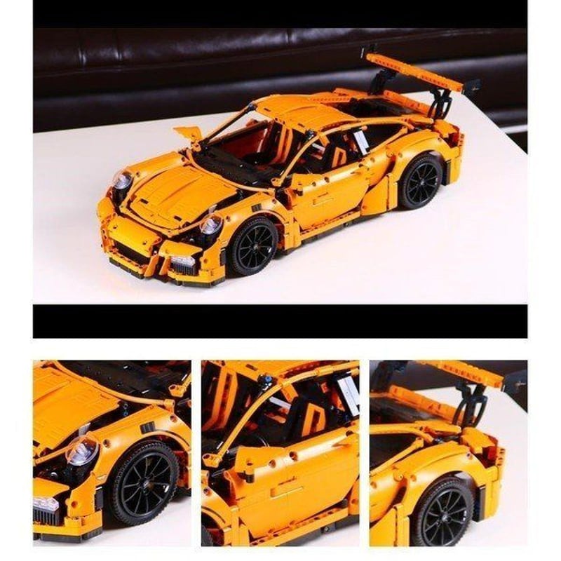 レゴ 互換品 テクニック ポルシェ911 GT3 RS オレンジ 42056 | fulfil...