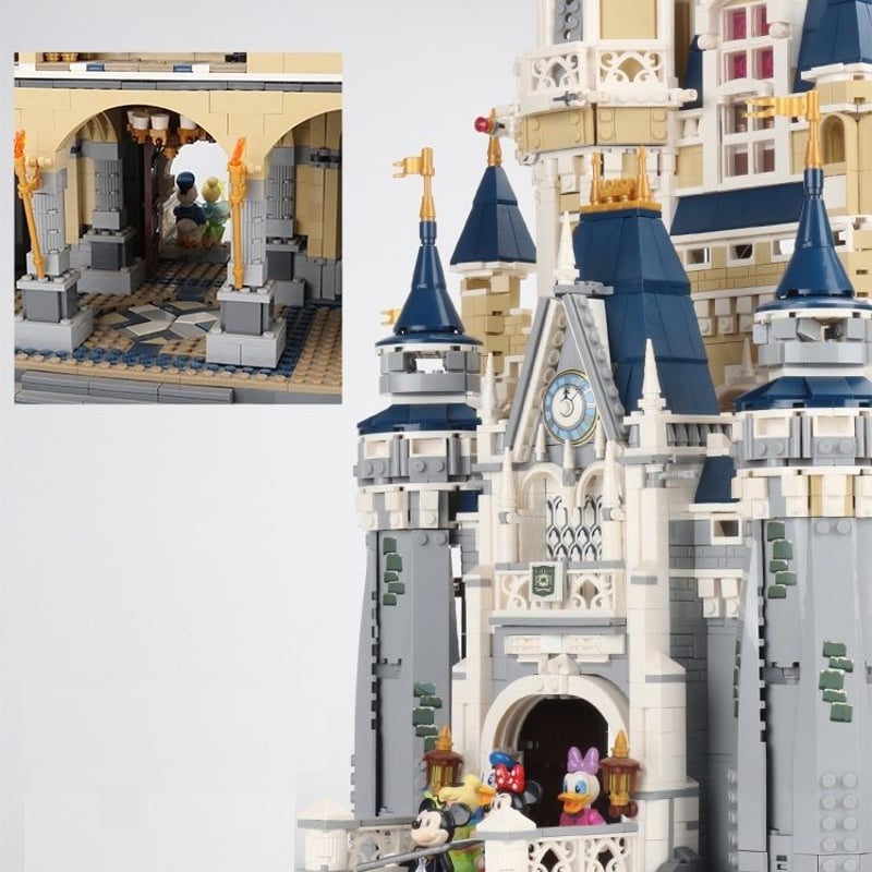 レゴ 互換品 ディズニー プリンセスシンデレラ城 プレゼント