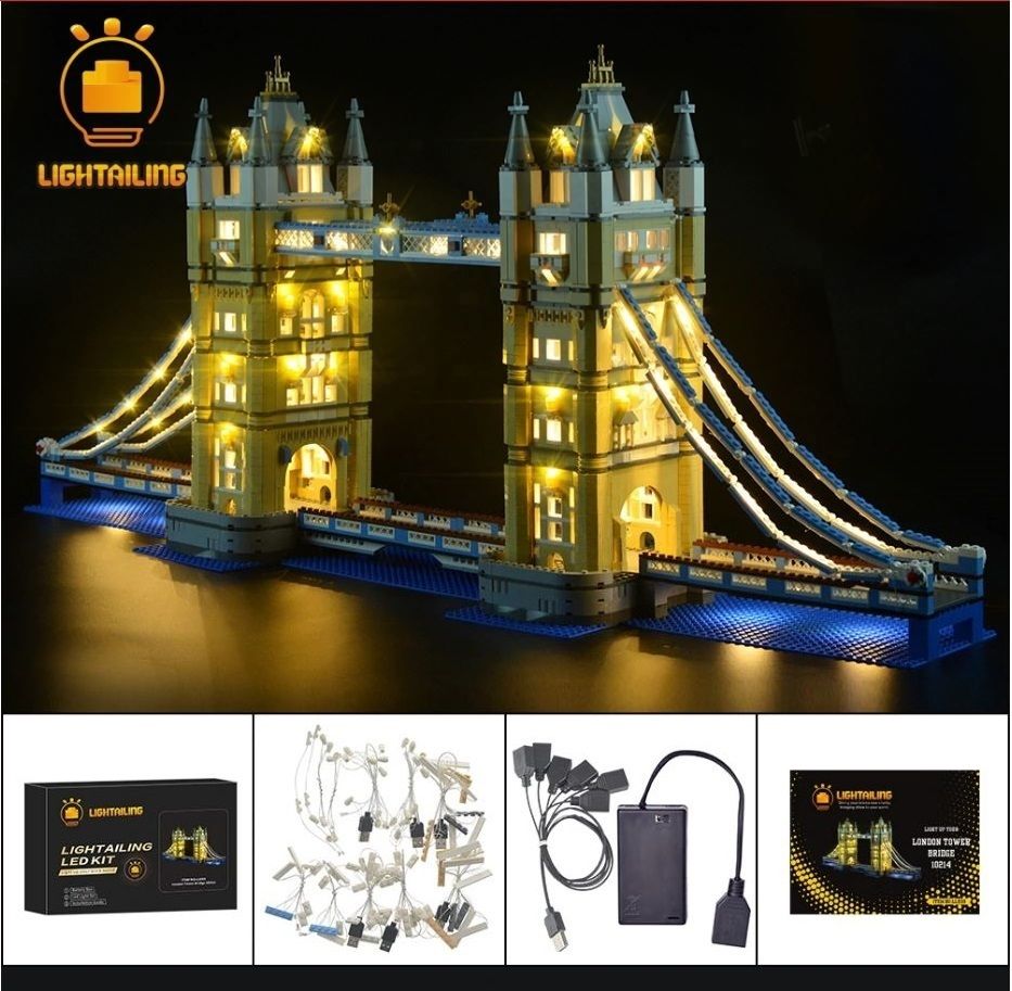 レゴ 10214 ロンドン タワー ブリッジ ライトアップセット [LED ライト ...
