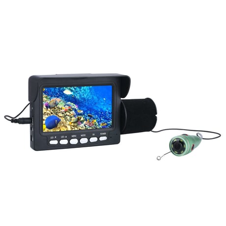 釣竿カメラ 赤外線LED6灯 4.3インチモニター アルミ 水中カメラ 釣りカメラ 30mケーブル GAMWATER