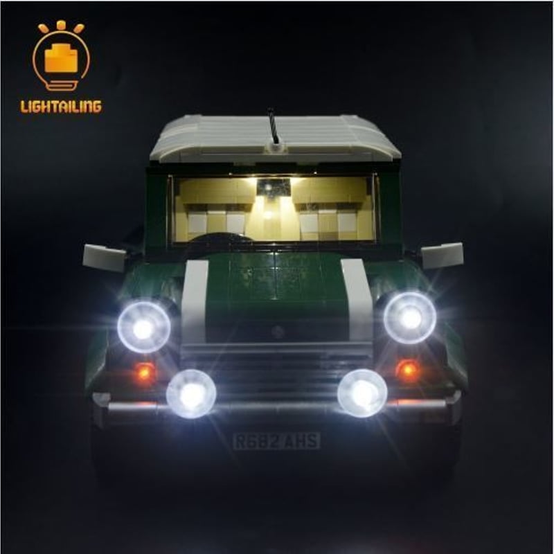 レゴ 10242 ミニ クーパーMk VII用 ライトアップセット [LED ライト 