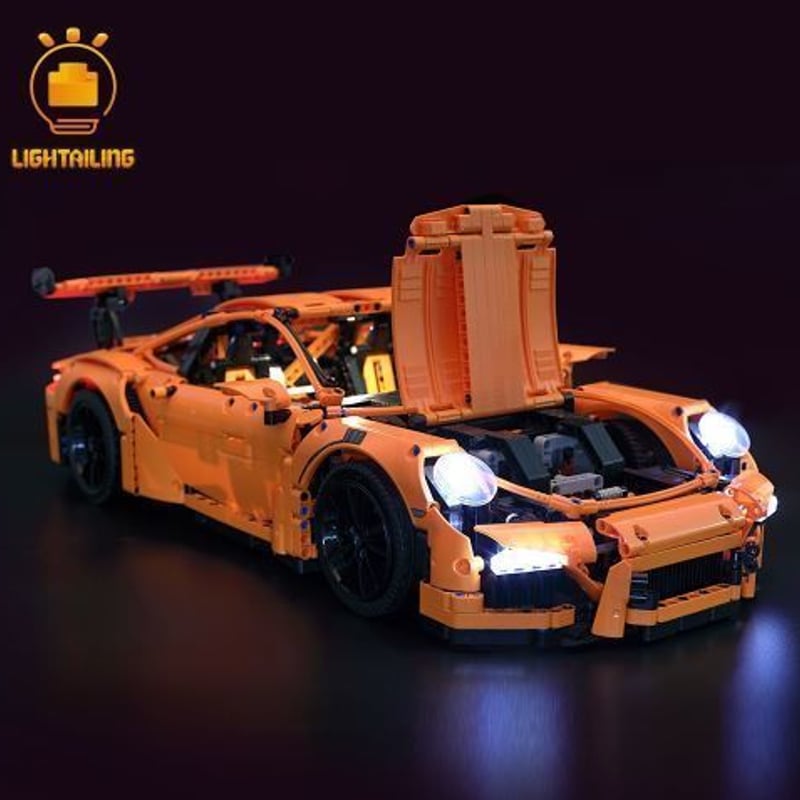 レゴ テクニック 42056 ポルシェ 911 GT3 RS 用 ライトアップ セット