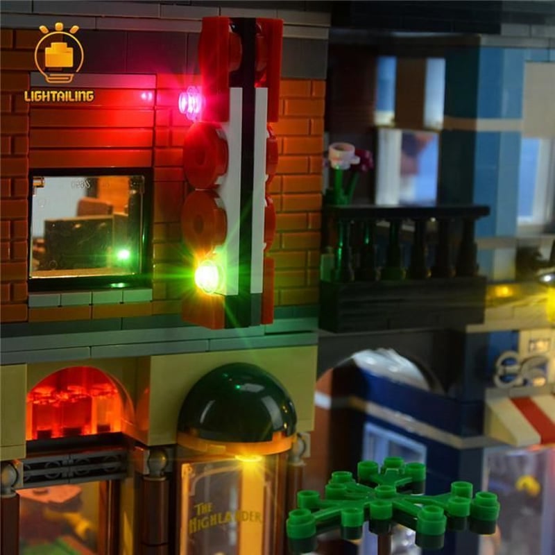レゴ 10246 探偵事務所 ライトアップセット [LED ライト キット+