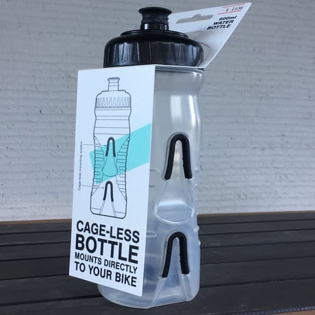 fabric CAGE-LESS BOTTLE 【BLACK×CLEAR】