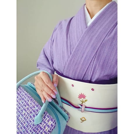 利休バッグ(ミニ) LAVENDER