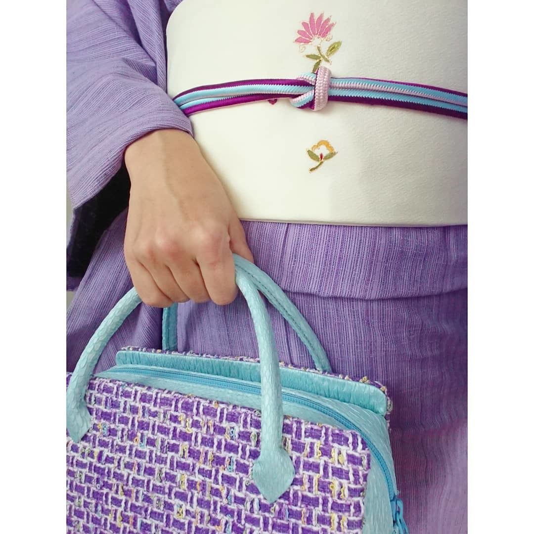 利休バッグ(ミニ) LAVENDER | TANBI ONLINE STORE