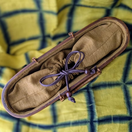 【BORRIBOON MODERN】　竹編みバッグ BROWN