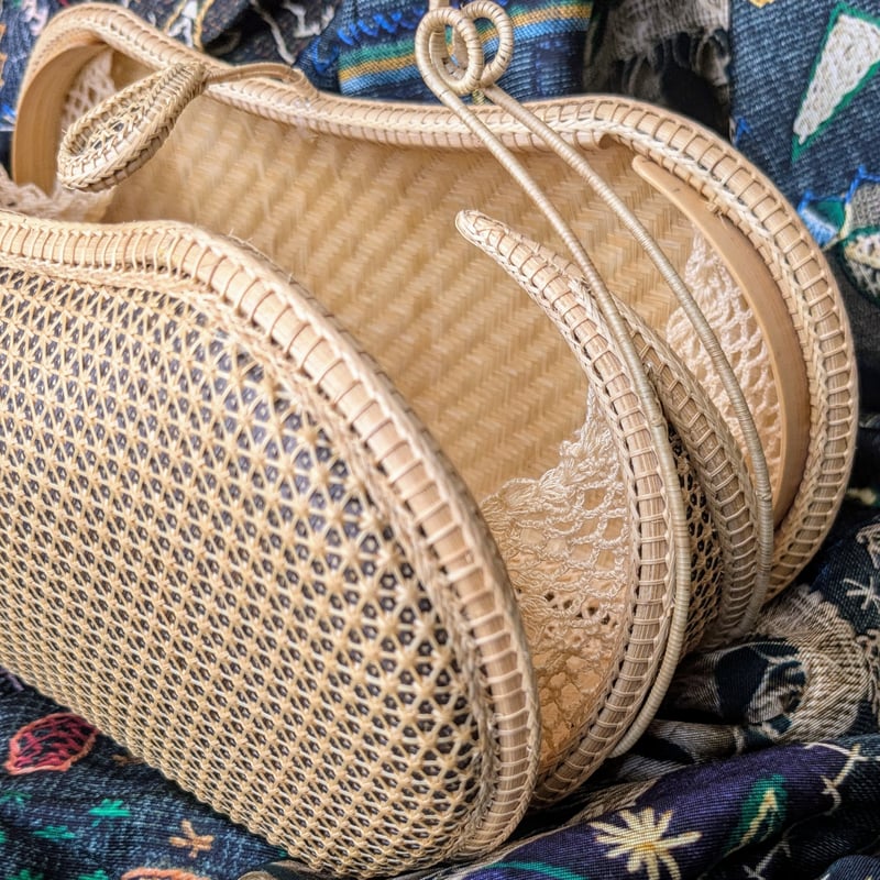 BORRIBOON MODERN】 竹編みバッグA | TANBI ONLINE STORE