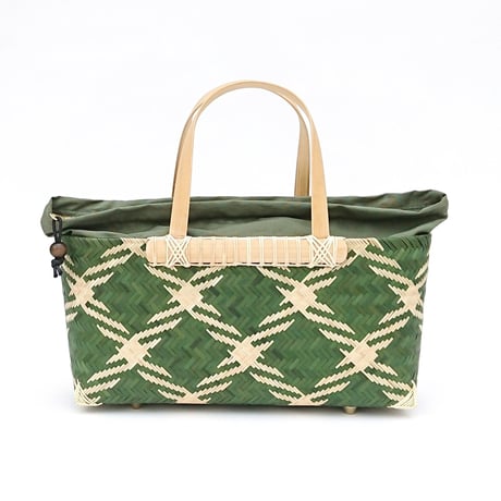 【BORRIBOON MODERN】バンブートートバッグ　GREEN