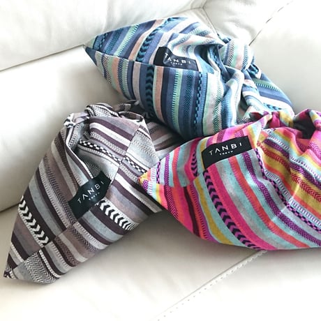 あずま袋 JAQUARD STRIPE/SKY