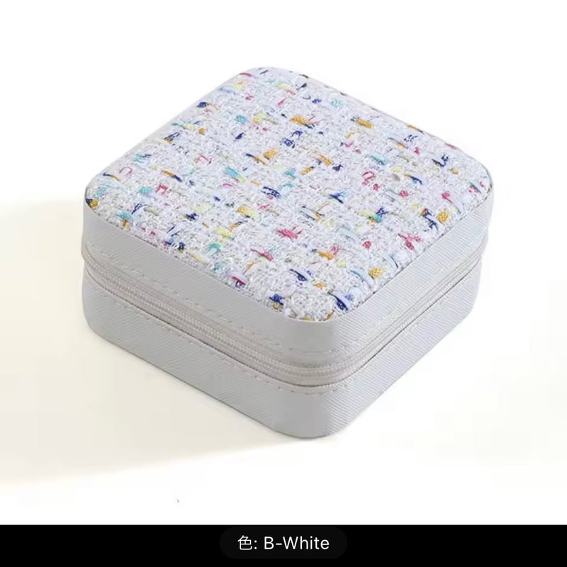 tweed jewelry case | Lumiere jewelley shop