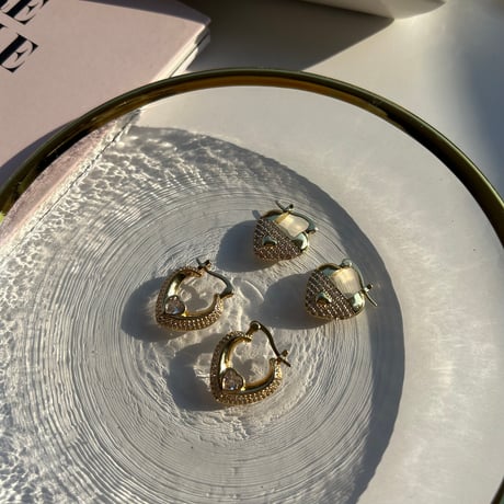 heart gold pierce