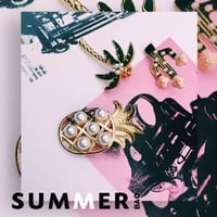 summer brooch