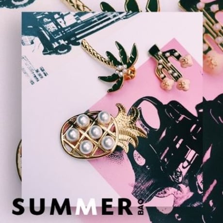 summer brooch