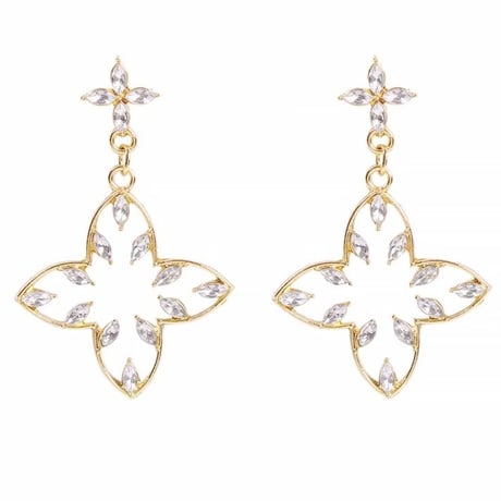 colorful flower stone pierce