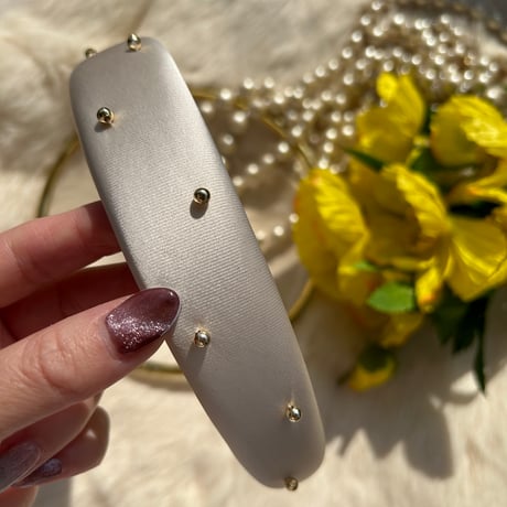 gold dot hair band