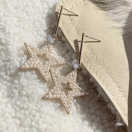 pearl star stick stone pierce