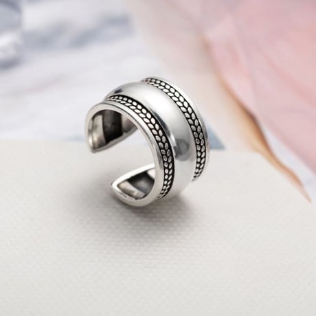 silver925  thick ring