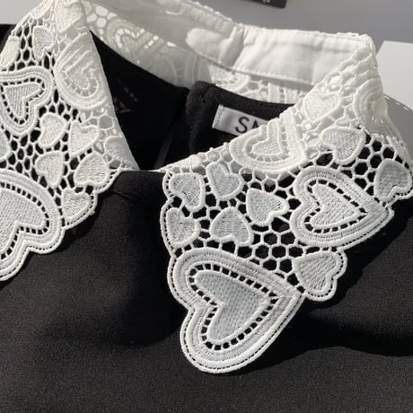 heart race attached collar