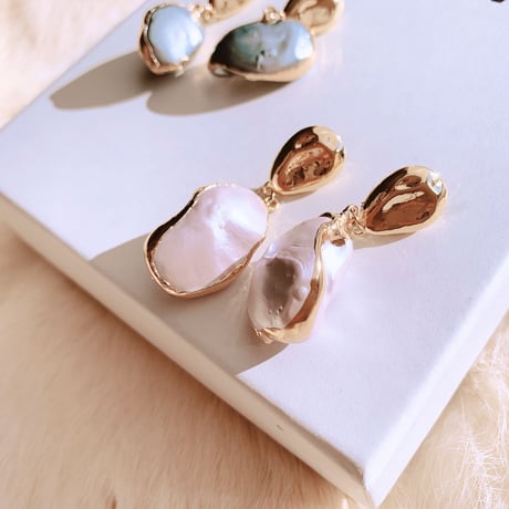 shell × gold  pierce