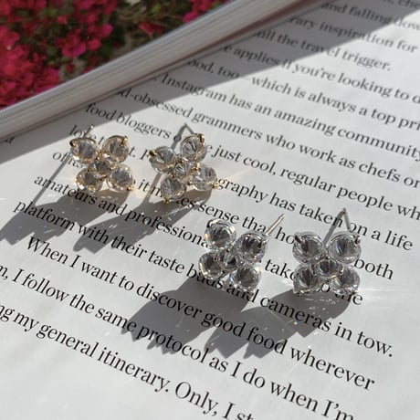 flower stone mini pierce