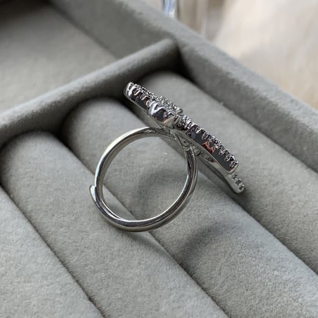 double butterfly  ring