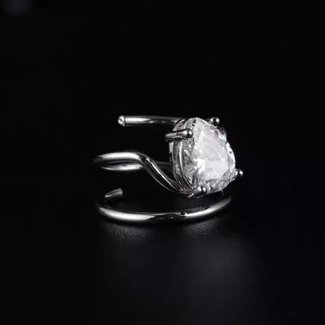 drop stone nail ring