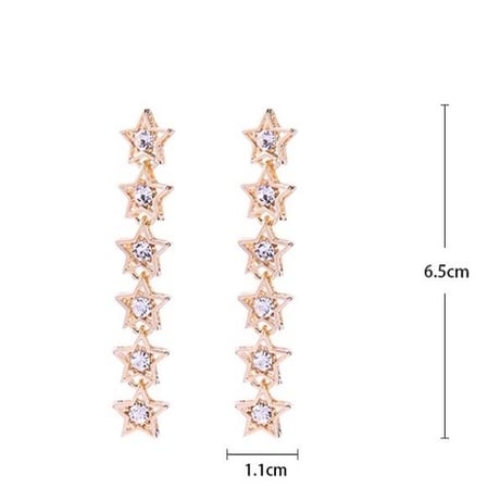 star icicle  long pierce
